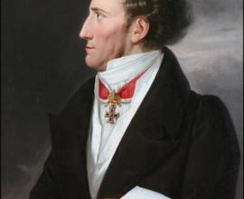 František Josef hrabě Šternberk-Manderscheid, olejomalba, autor Josef Lavos, Vídeň, 1836–1839, foto Radovan Boček.