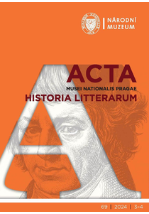 Acta Musei Nationalis Pragae – Historia litterarum