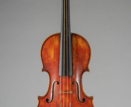 Housle, Gand &amp; Bernardel frères, op. 785, Paris 1878. Národní muzeum – České muzeum hudby, inv. č. E 575.
