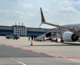 Přílet na Letiště Václava Havla Praha