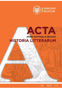 Acta Musei Nationalis Pragae – Historia litterarum