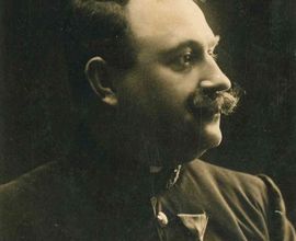 Julius Fučík jako kapelník pěšího pluku č. 86, [1905?] (NM-ČMH S 251/1132)